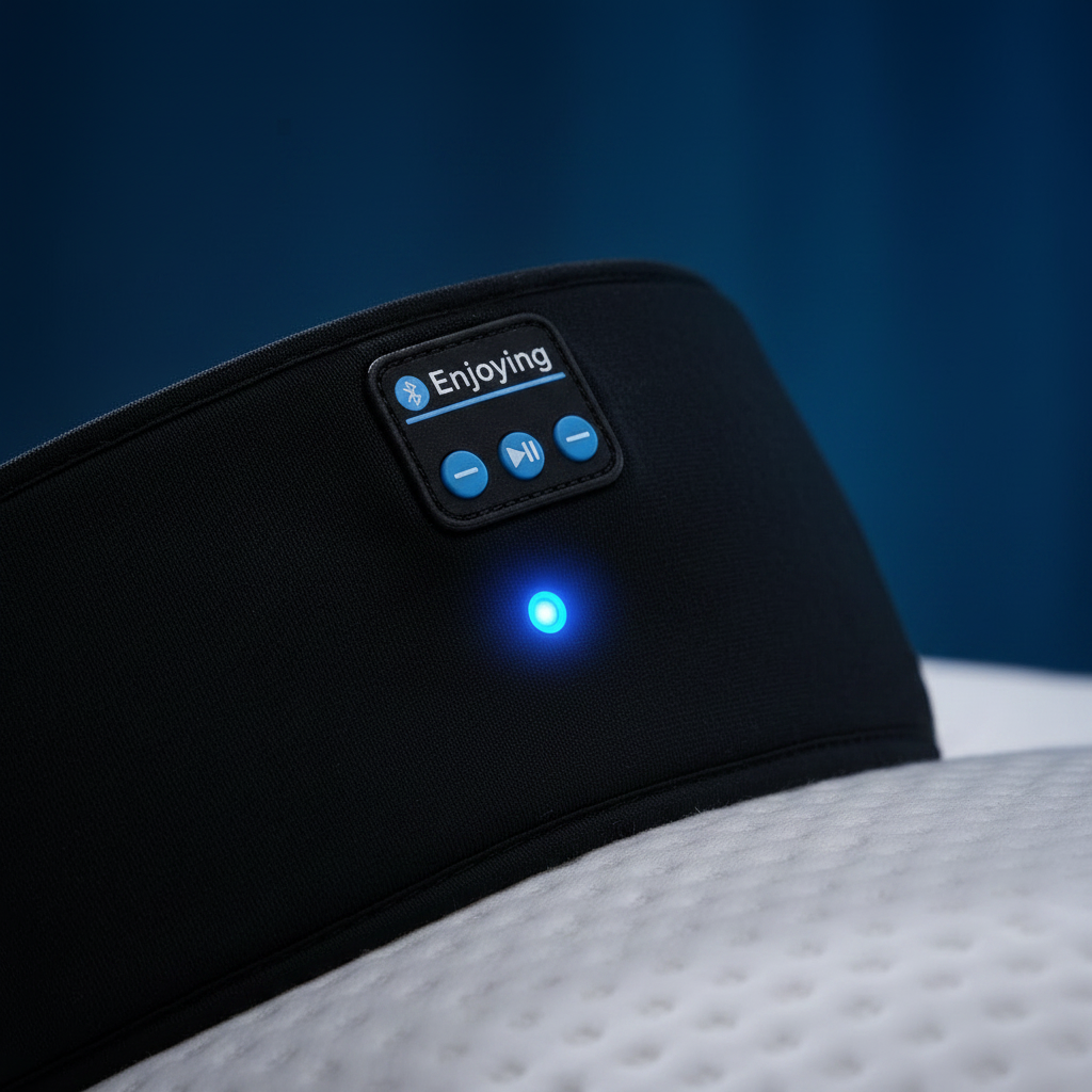 SomnoWave™ — Le Bandeau de Sommeil Intelligent Haute Performance